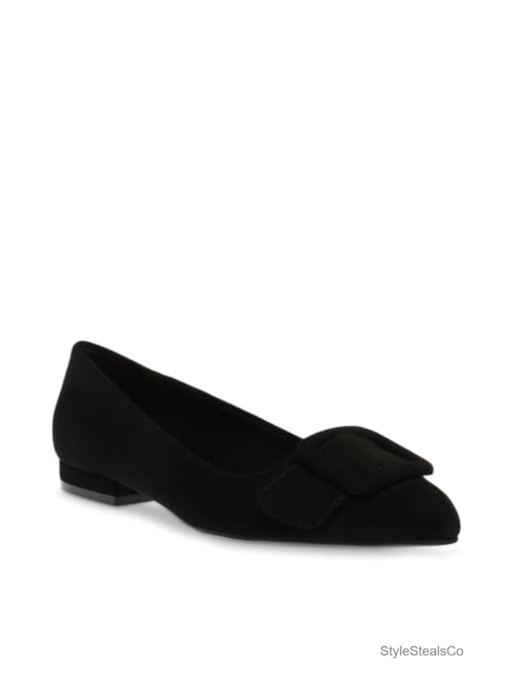 Pointed Toe Slip-On Flats Breathable Leather Lining Lightweight